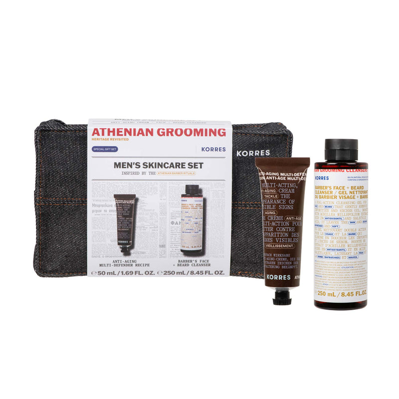 Homme Trousse Homme 2026 - Crème Anti-Âge 50Ml + Gel Nettoyant Visage Et Barbe 250Ml