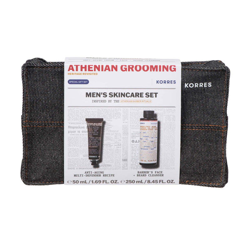 Homme Trousse Homme 2026 - Crème Anti-Âge 50Ml + Gel Nettoyant Visage Et Barbe 250Ml