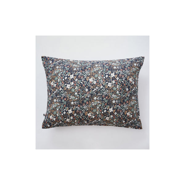 Funda de Almohada - Gasa de Algodón - Capucine - Medianoche