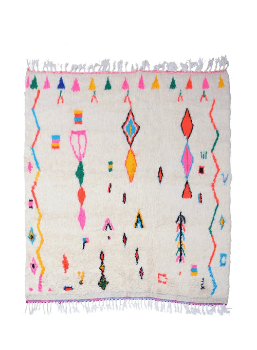 Tapis Berbère Coloré - 230 x 220 cm