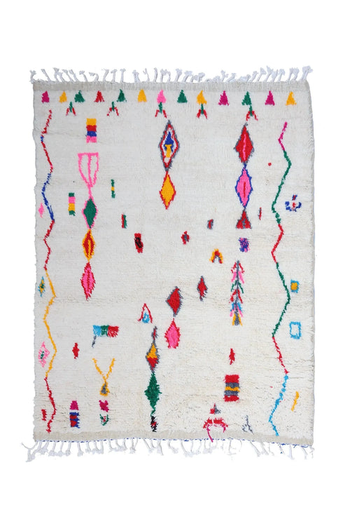 Tapis Berbère Coloré - 245 x 206 cm