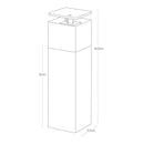 Distributeur De Savon Avec Poussoir - Tower - Blanc