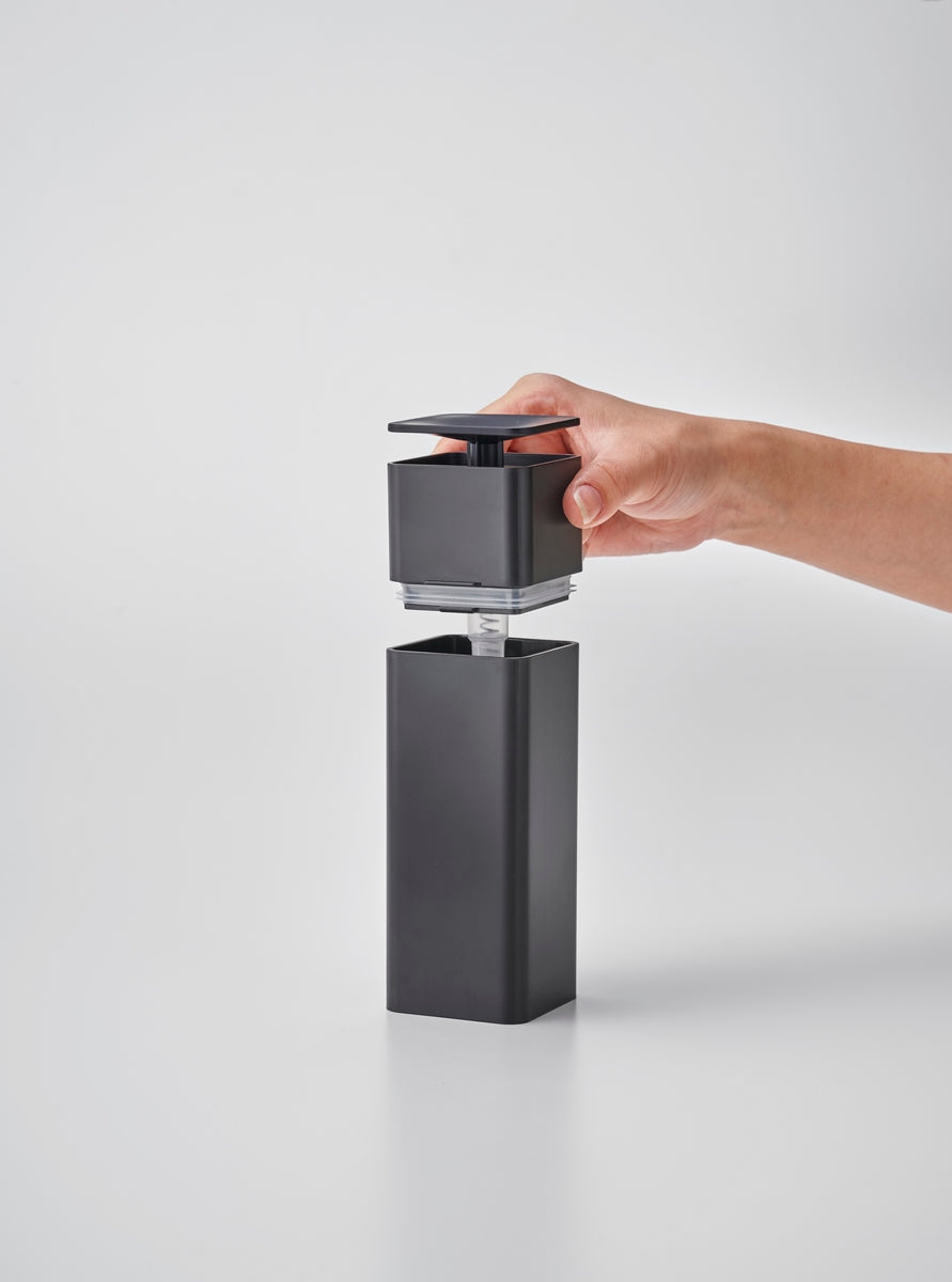Dispensador De Jabón Con Dosificador - Tower - Negro