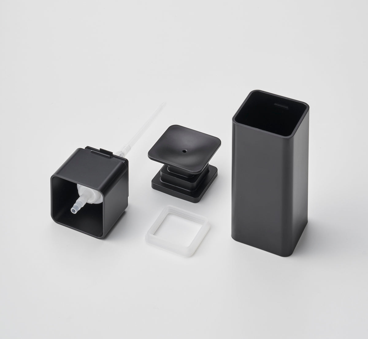 Dispensador De Jabón Con Dosificador - Tower - Negro