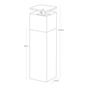 Distributeur De Savon Avec Poussoir - Tower - Noir