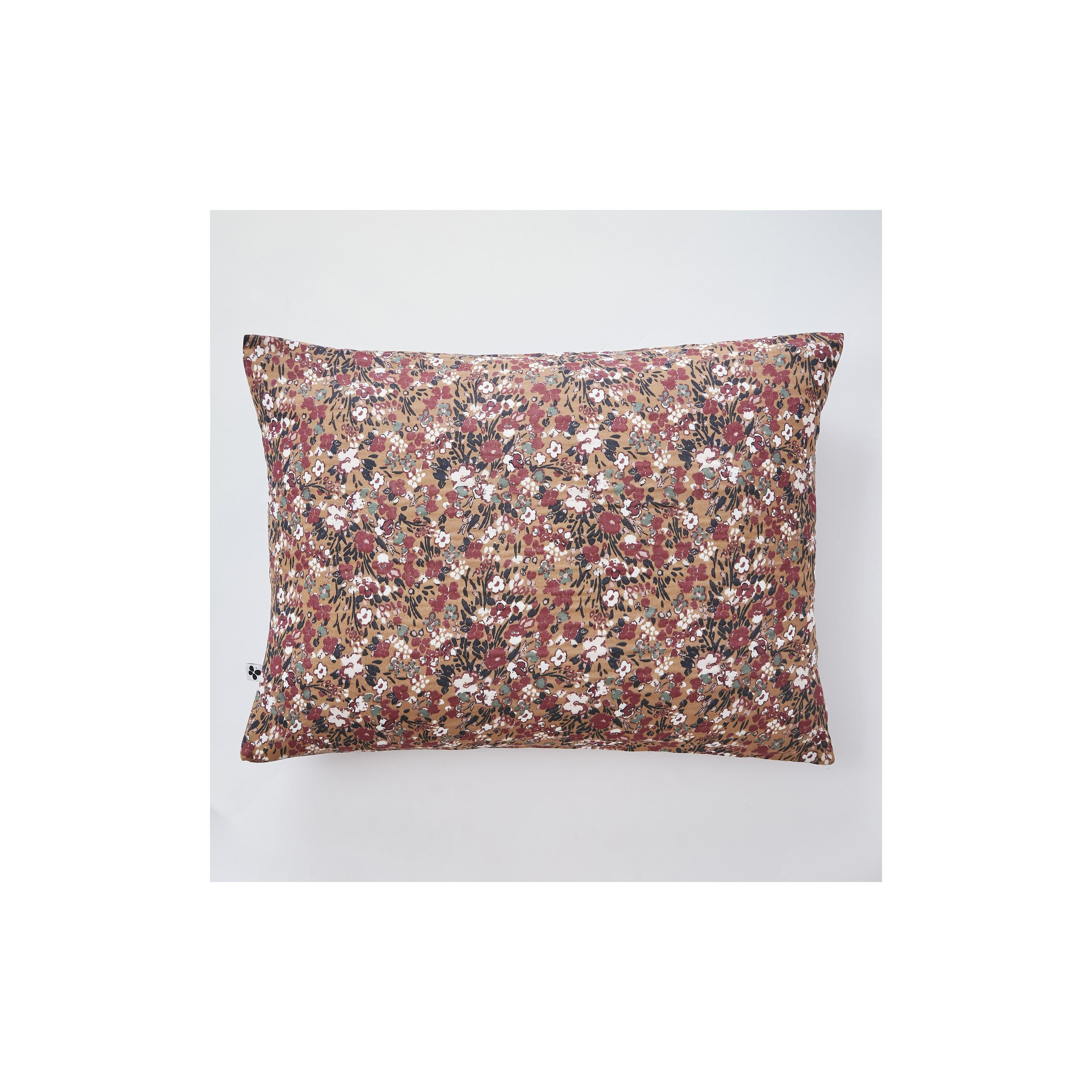 Capucine - Funda de almohada - Gasa de algodón - Camel