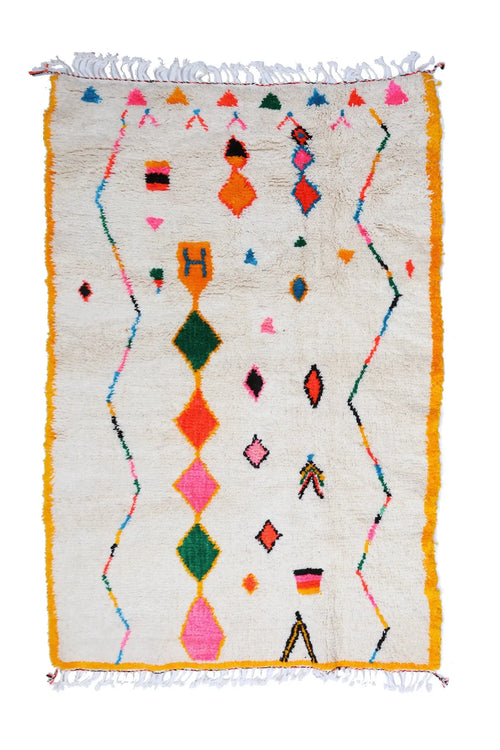 Tapis Berbère Coloré - 232 x 157 cm