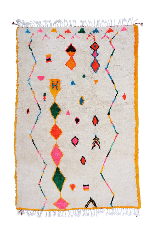 Tapis Berbère Coloré - 254 x 173 cm