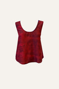 Top Silk Red