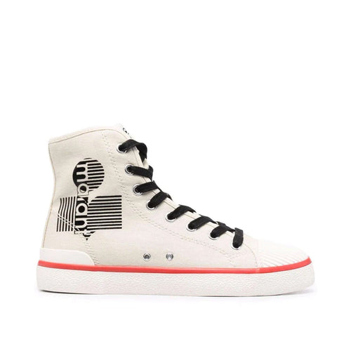 Sneakers - Isabel Marant Logo Canvas - Beige