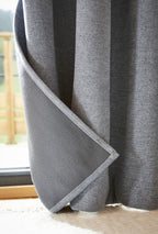 Blackout Curtain + Fleece - Polyester - Bjorn - Titanium
