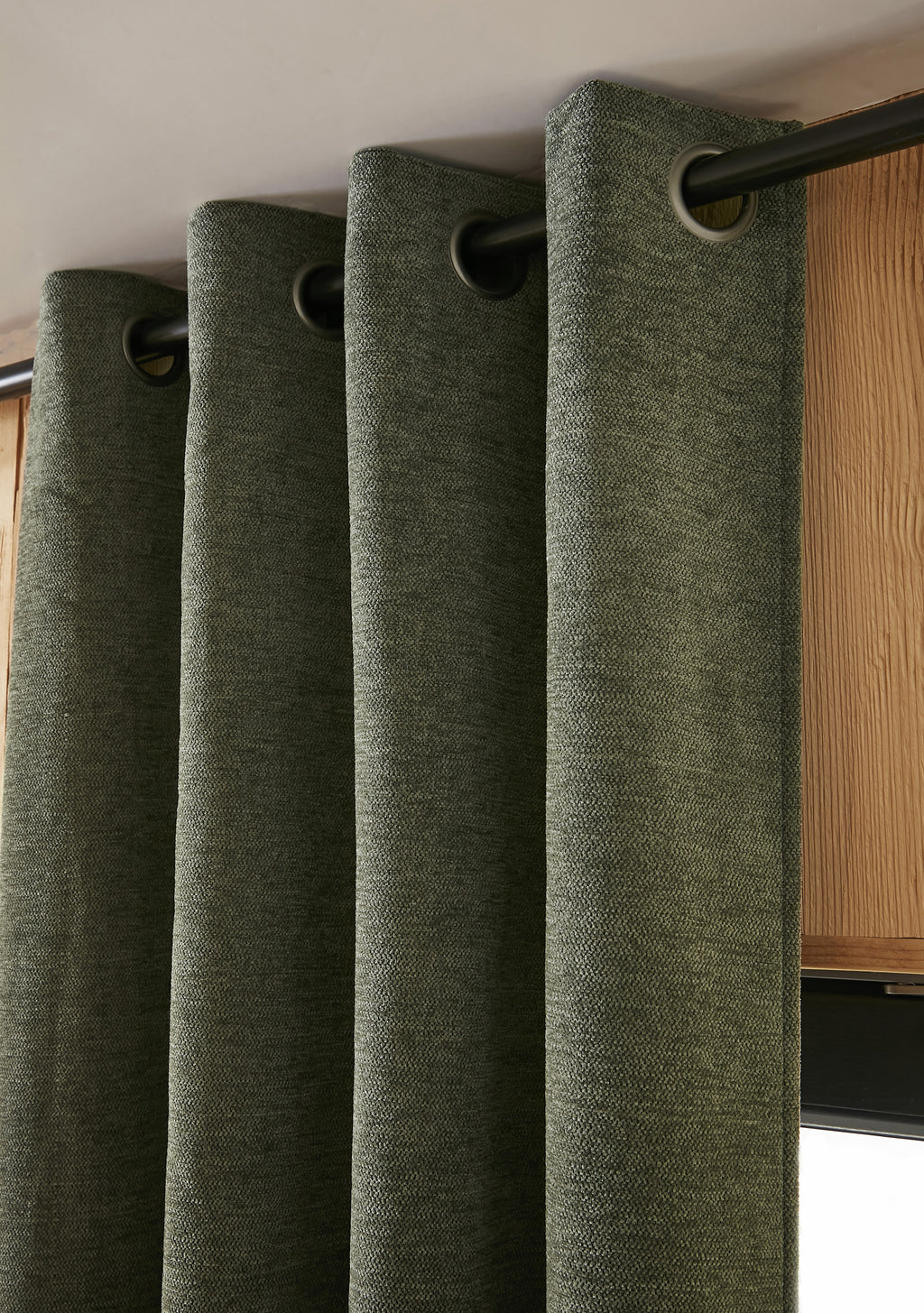 Bjorn - Rideau Occultant + Polaire - Polyester - Romarin