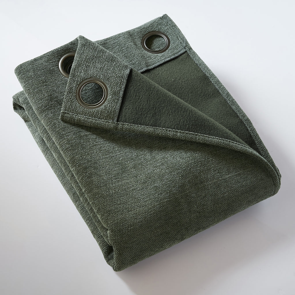 Bjorn - Rideau Occultant + Polaire - Polyester - Romarin