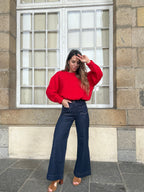 Pull Louise rouge