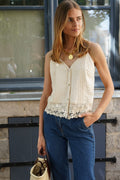 Eloi Lace Top Beige