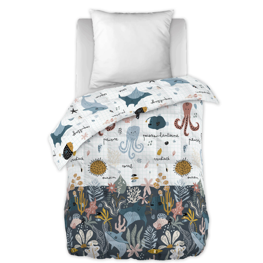 Funda Nórdica Estampada - Algodón Estampado - Octopia