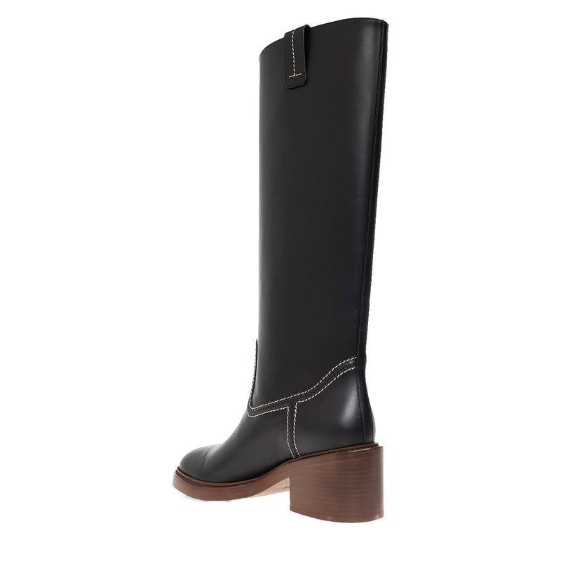 Bottes - Chloe' Evening Leather  - Black