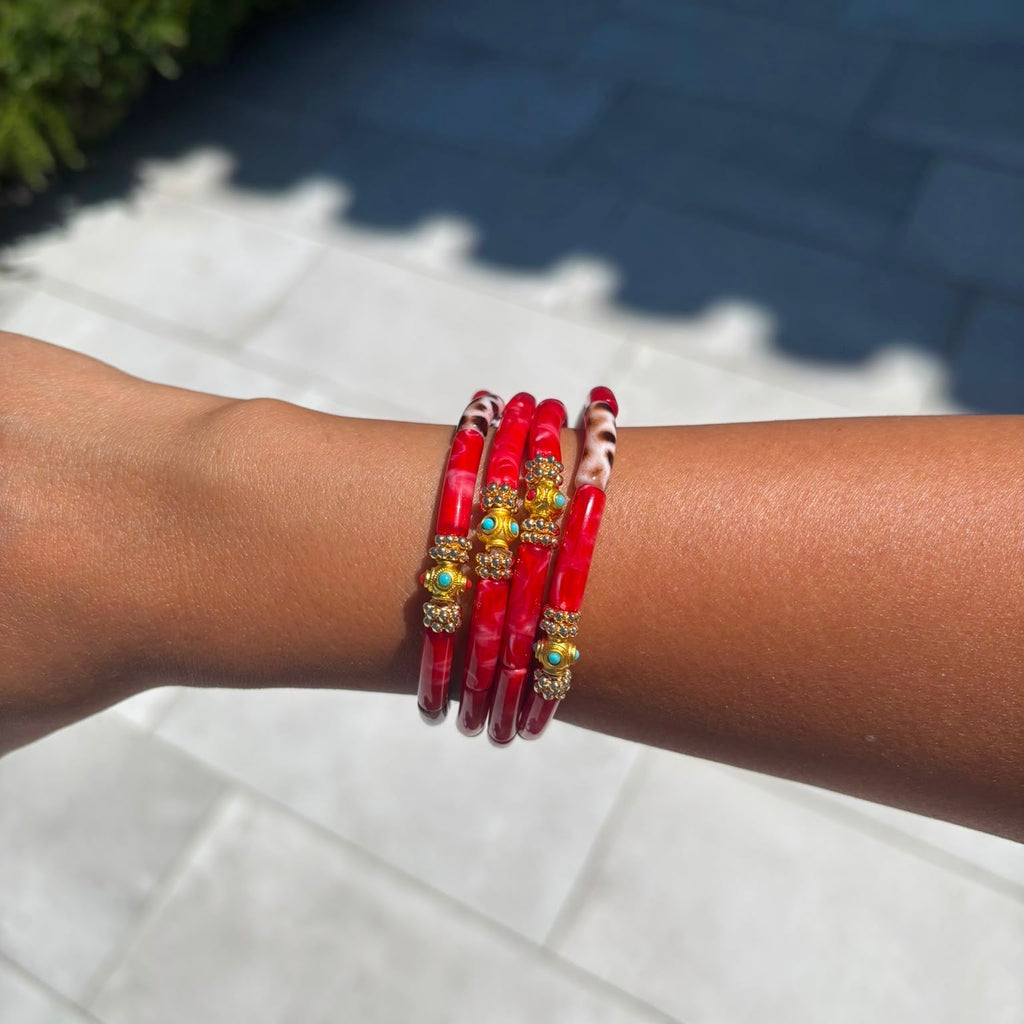 Bracelets Mini Léo - Red