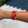 Bracelets Mini Léo - Mix Red