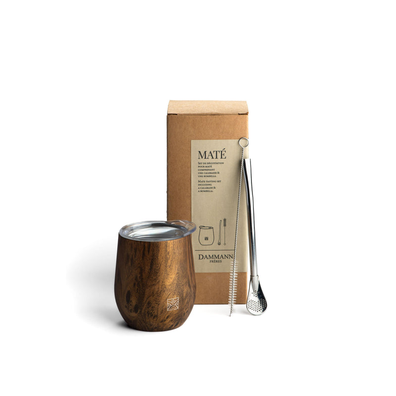 Set Mug Double Paroi Pour Mate - 250 Ml