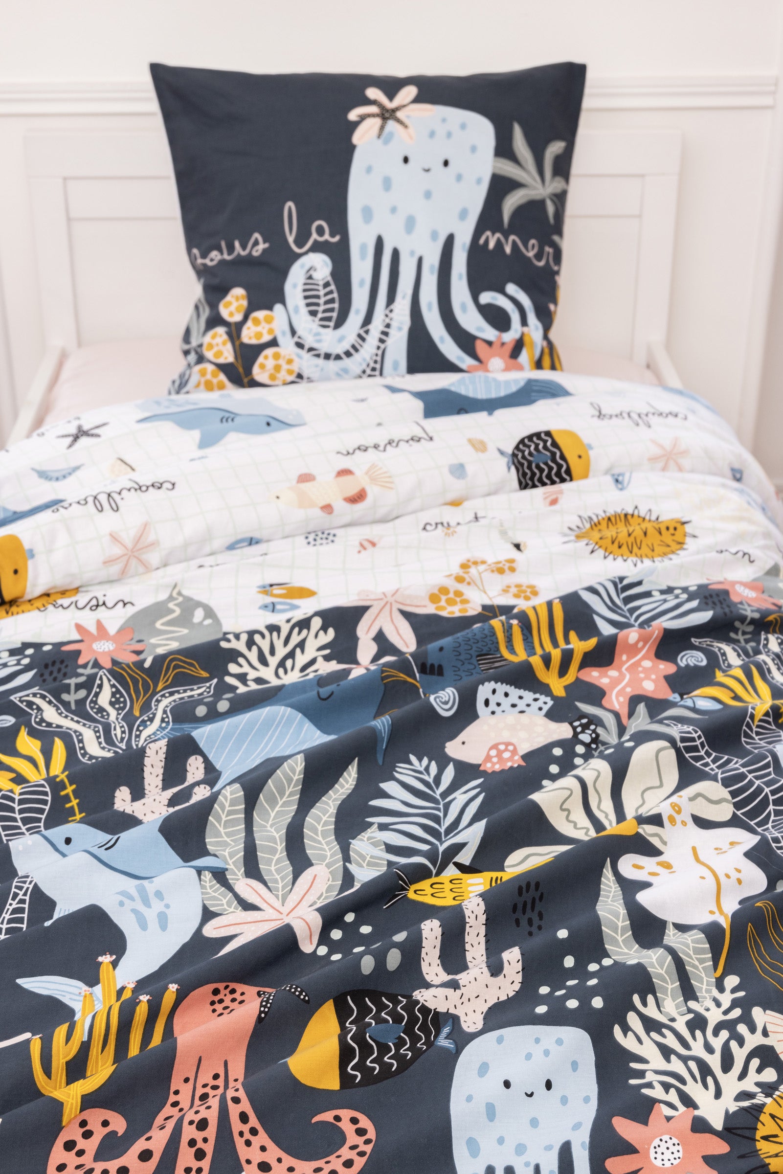 Funda Nórdica Estampada - Algodón Estampado - Octopia