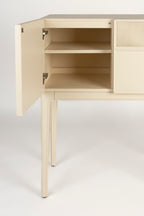 June - Wardrobe - Oak veneer - Beige