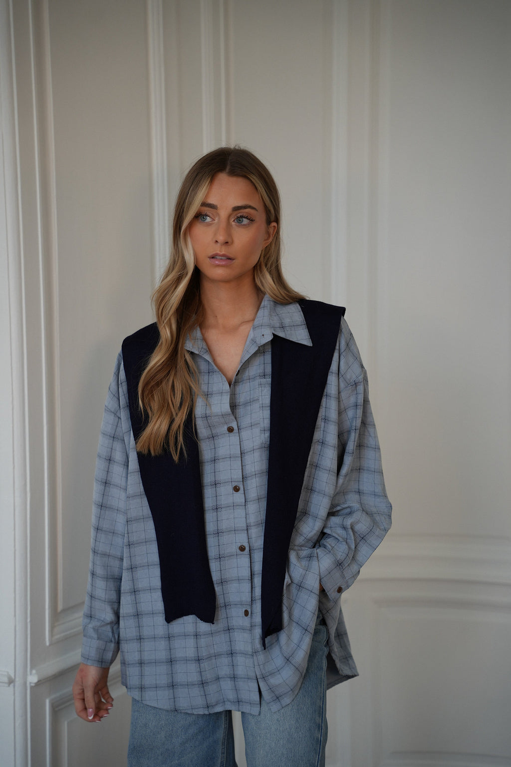 Brittany Blue - Shirt/Sweater Set