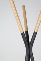 Pinnacle - Coat Rack - Solid Fir - Dark Gray