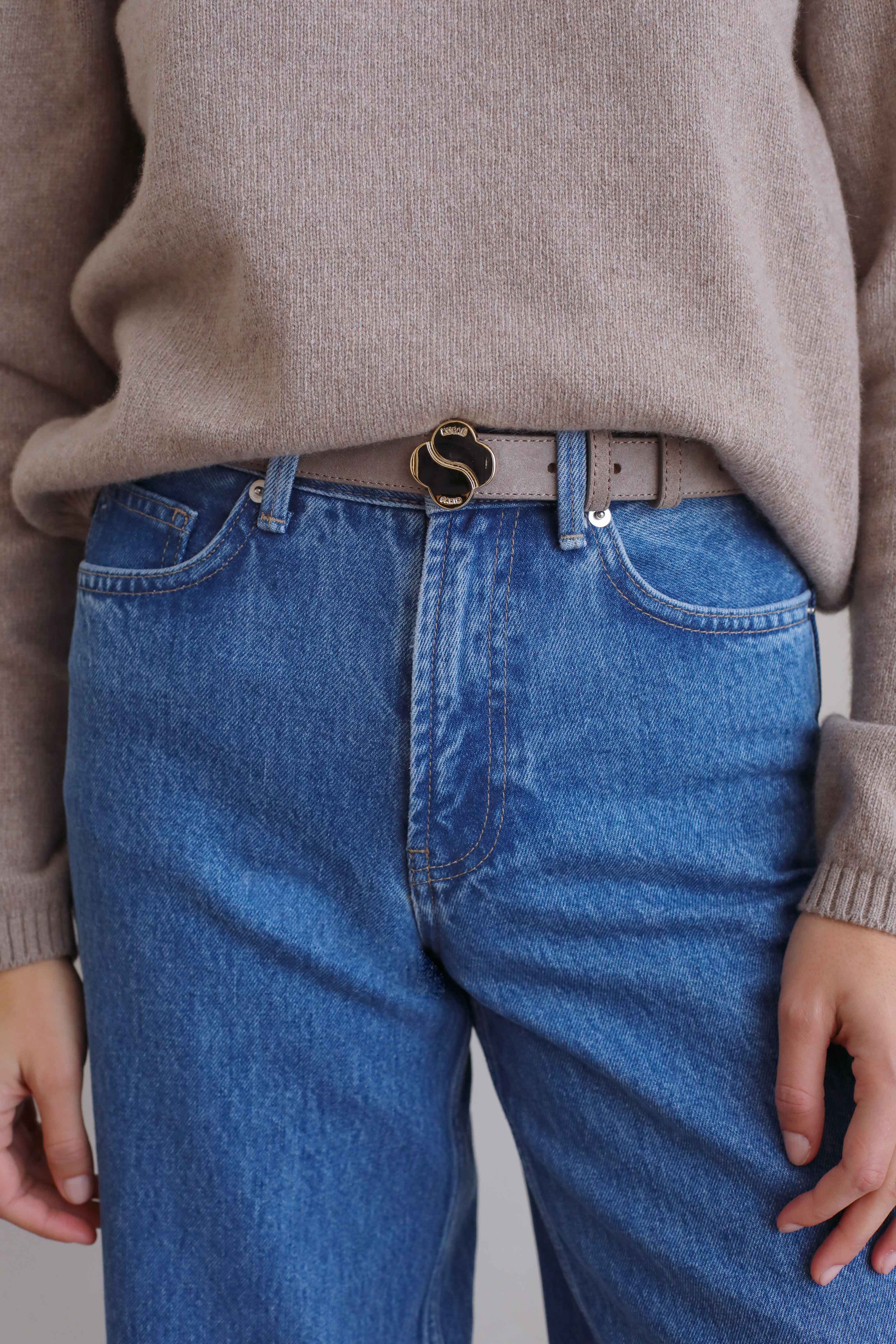 Le Rimbaud Knitted Sweater - Beige