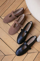 Les Jarry Ballet Flats - Dark Brown