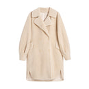 Lily - Manteau De Fourrure - Or Clair