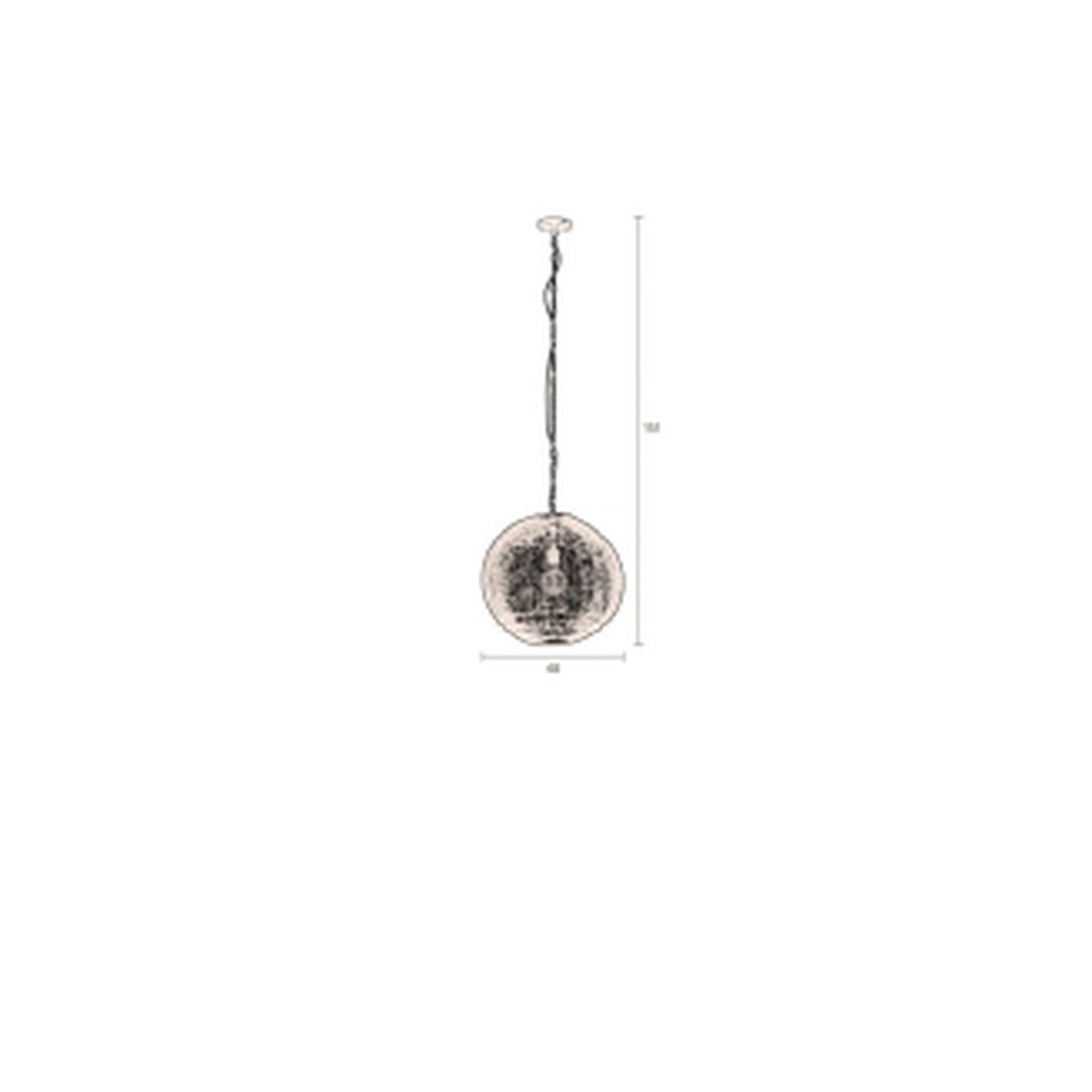 Meezan M - Suspension - Fer - Noir