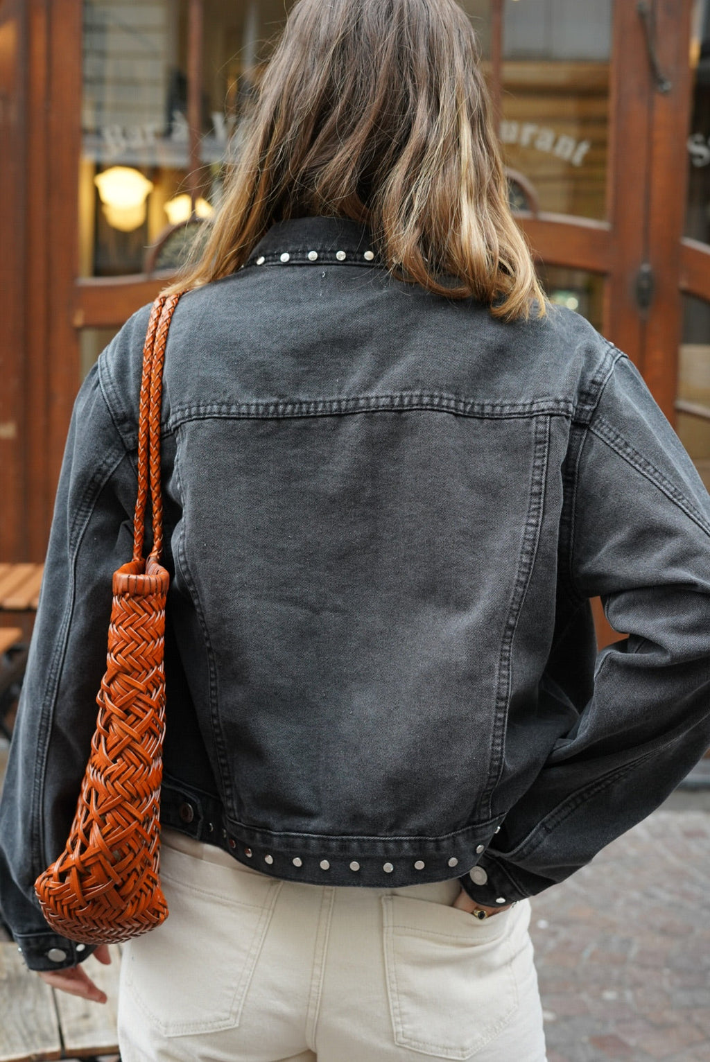 Chaqueta Vaquera Thelma Negra