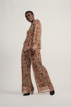 Pantalones plisados de cachemir The Andreï
