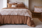 Extremo de Cama - Gasa de Algodón - Capuchina - Pampa