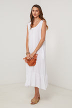 Robe - Blanc - Femme