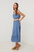 Robe - Indigo - Femme