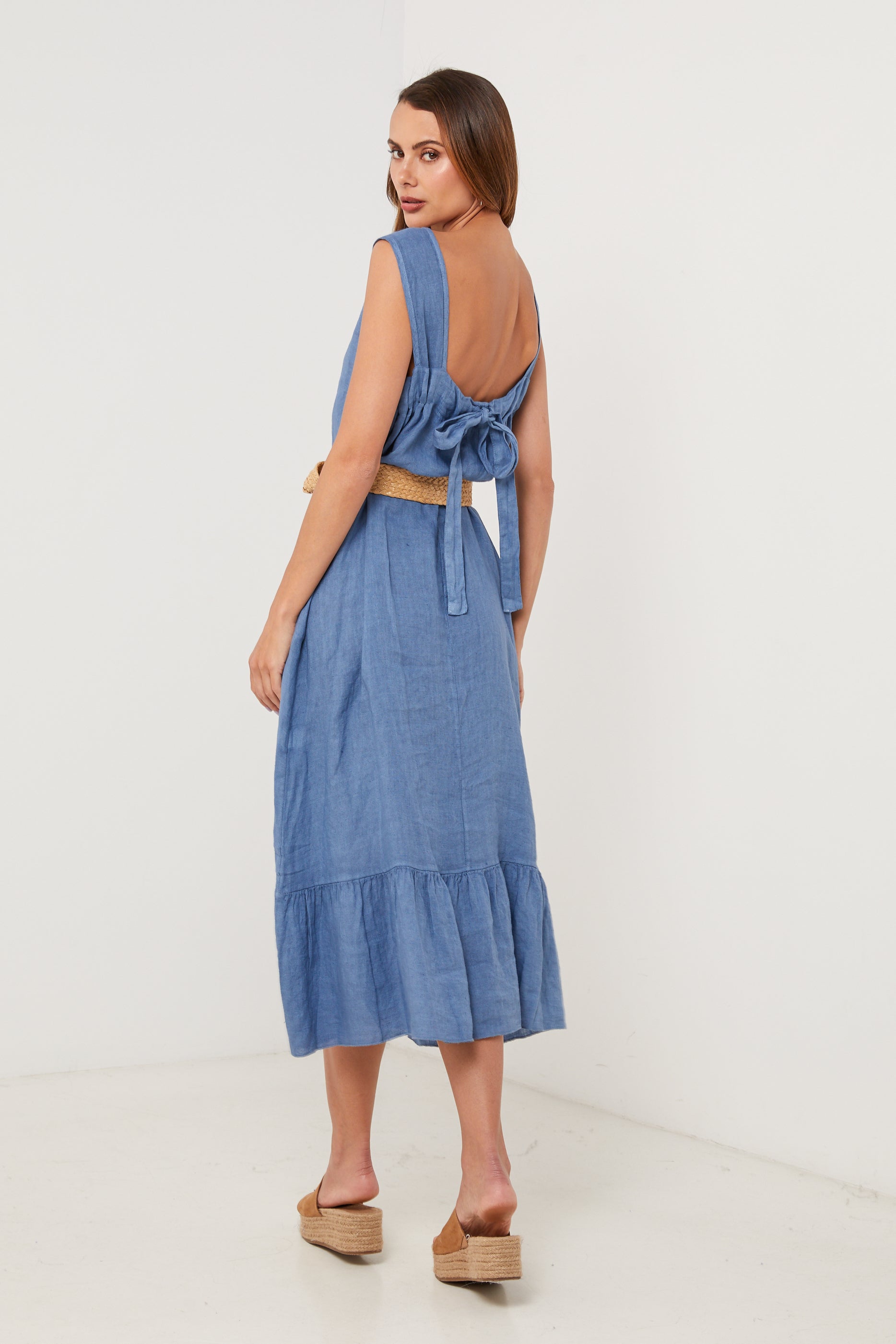 Robe - Indigo - Femme