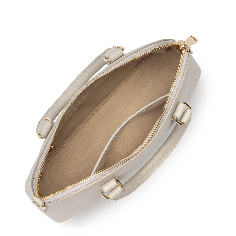 grand sac demi lune - sierra jia #couleur_ivoire