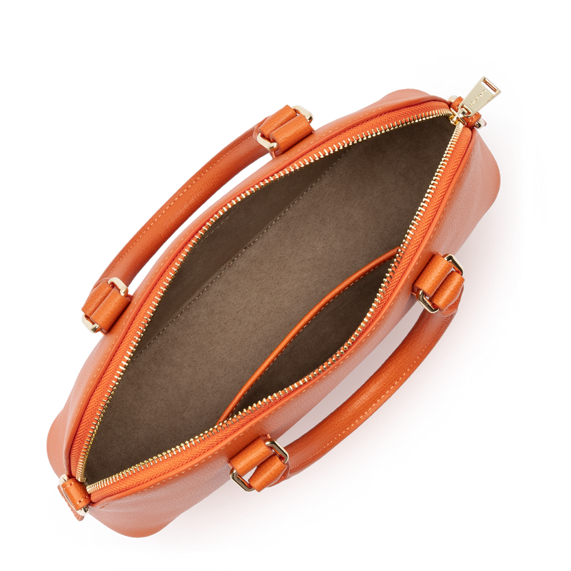 grand sac demi lune - sierra jia #couleur_orange