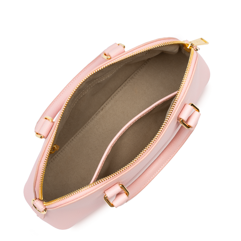 grand sac demi lune - sierra jia #couleur_rose-fum