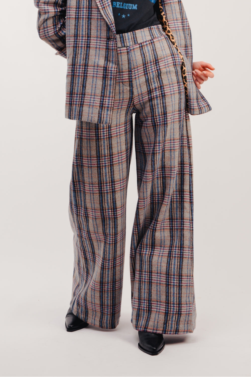Pantalones a cuadros azules The Neil