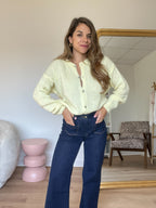 Maille En Laine Léonie Light Yellow