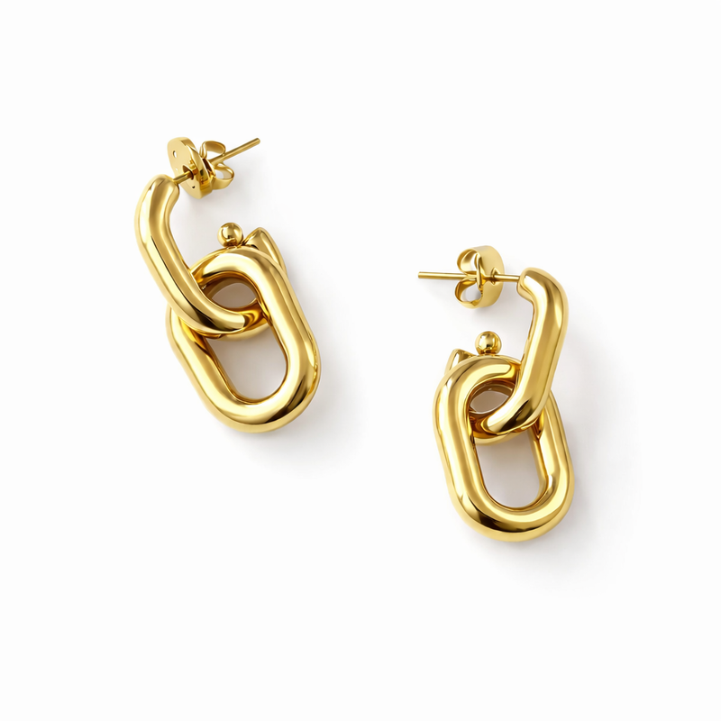 Boucles D'Oreilles Milova - Doré, Argent Ou Bicolore