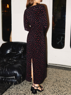 Robe Longue Flowery Night fente