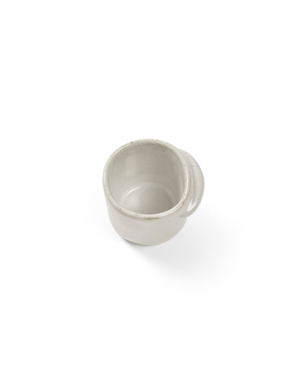 Out Of Lines - Lot De 2 Tasses À Ristretto Sans Anse - Grès - Blanc Cassé