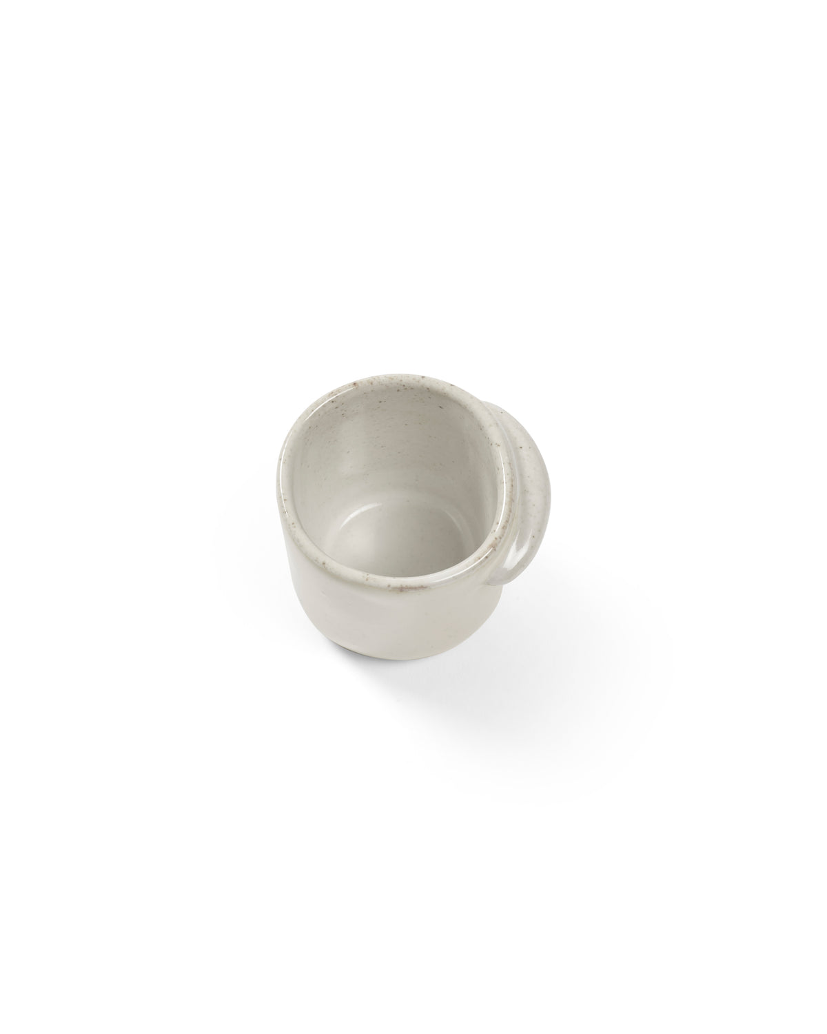 Out Of Lines - Lot De 2 Tasses À Ristretto Sans Anse - Grès - Blanc Cassé