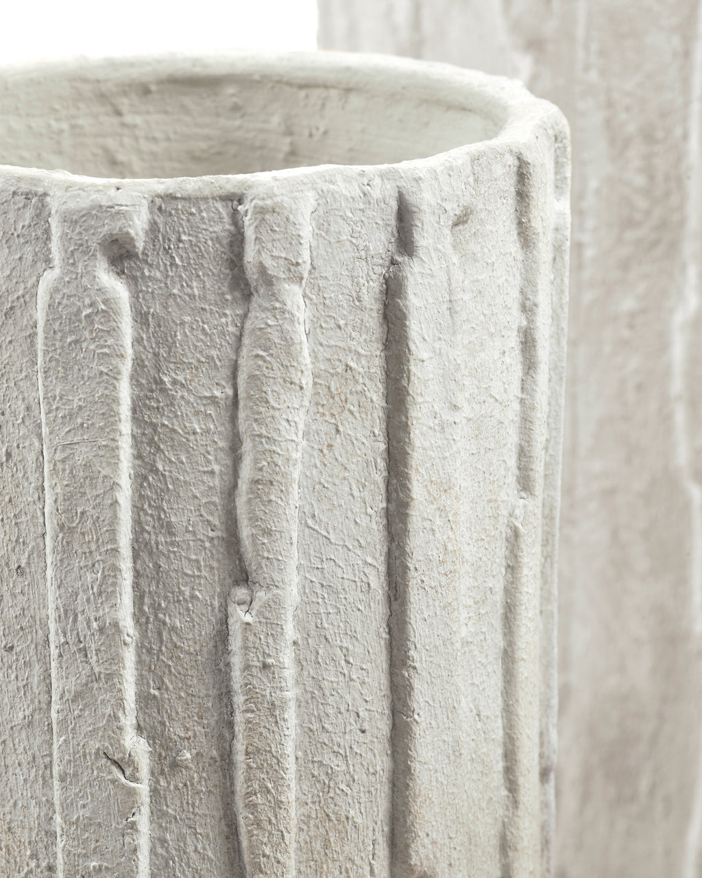 Pottery Rift - Jardinière 03 - L - Grès - Blanc Cassé