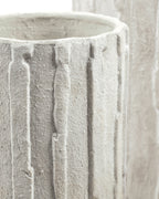 Pottery Rift - Jardinière 03 - L - Grès - Blanc Cassé
