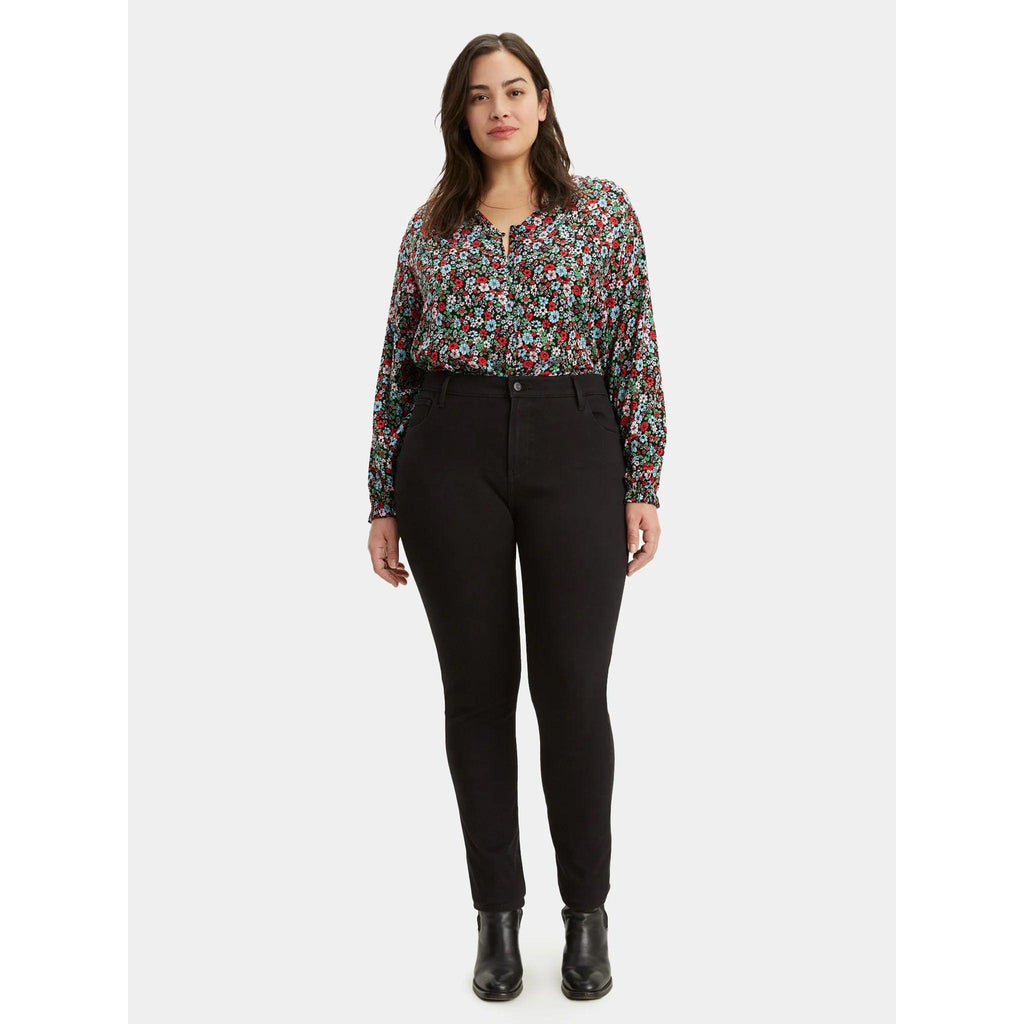 Levi's 721 High-Waisted Skinny Jeans Black